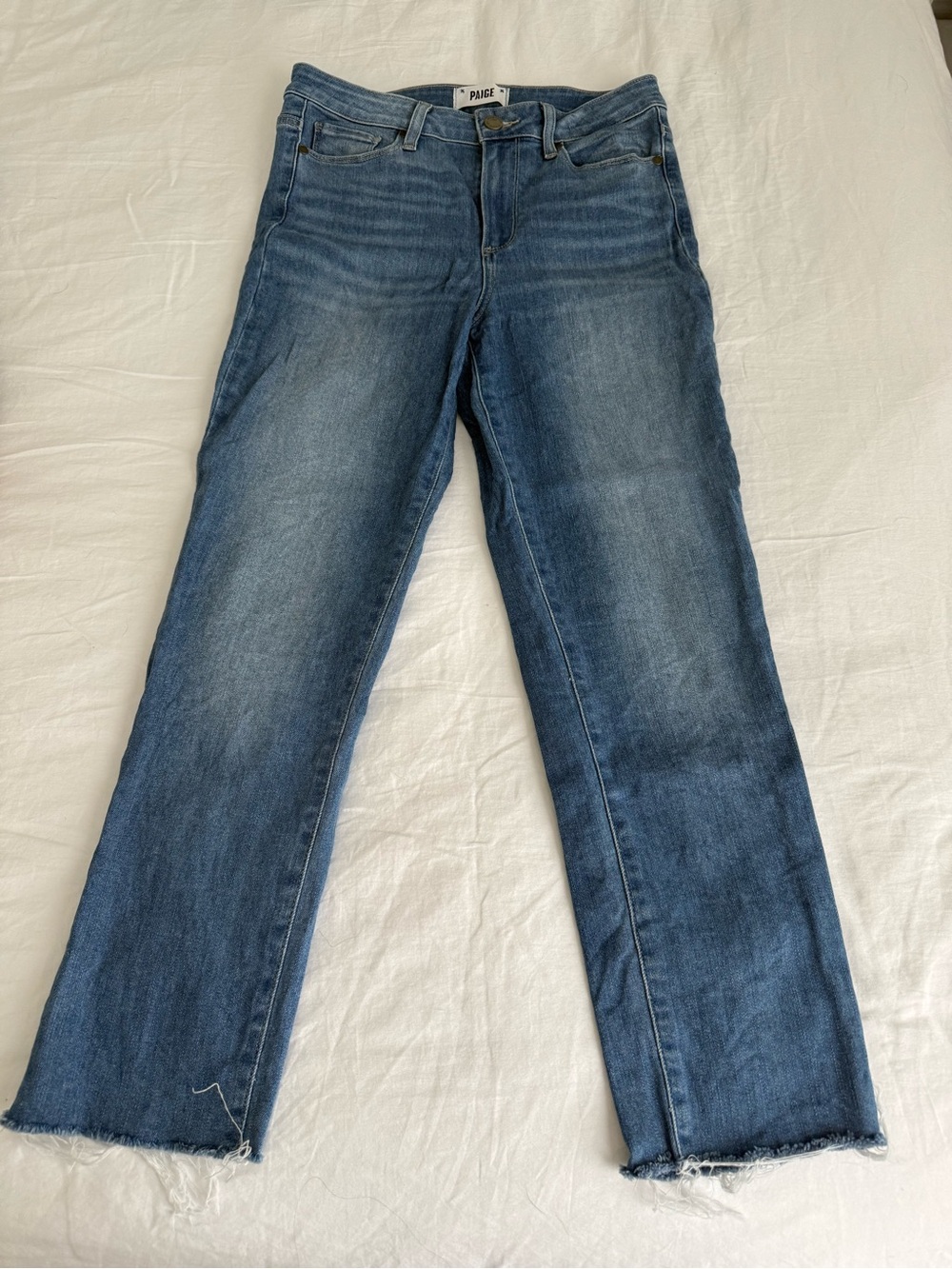PAIGE Hoxton Slim Straight-Leg Jeans